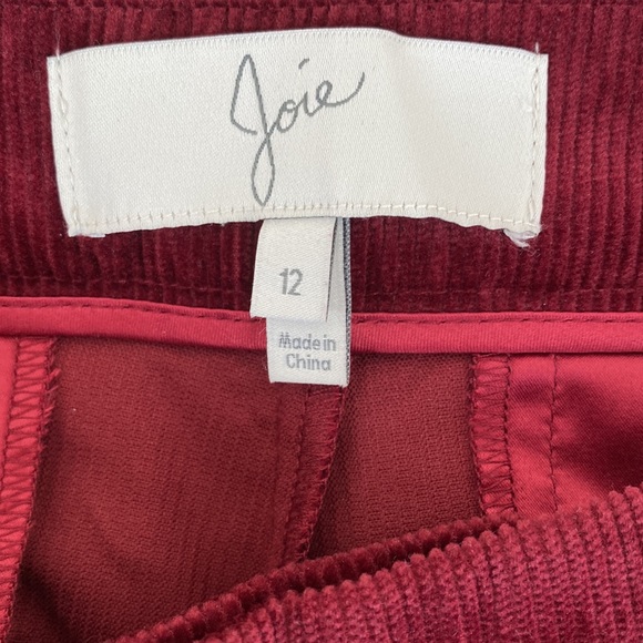 Joie Cropped Corduroy Pants - Picture 3 of 4